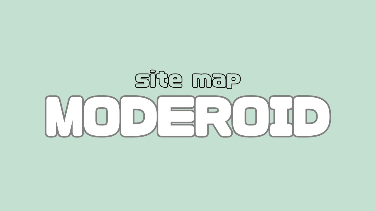 sitemap moderoid